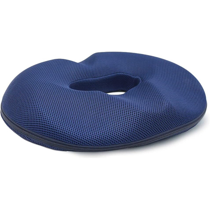 Portable Foam Orthopedic Hemorrhoid Seat Cushion, Ergonomic Seat Cushion for Hemorrhoids and Prostate, Pain-Relieving, Toilet Seat Cushion Massage Cushion (Male)