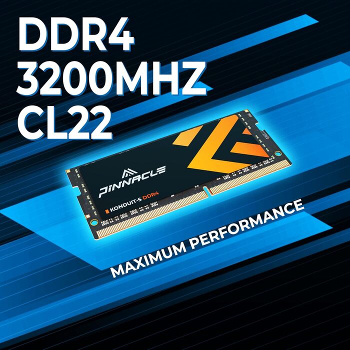 Timetec Pinnacle 32GB (2x16GB) DDR4 3200MHz RAM для ноутбука/ноутбука/ПК - 2Rx8 Dual Rank, PC4-25600