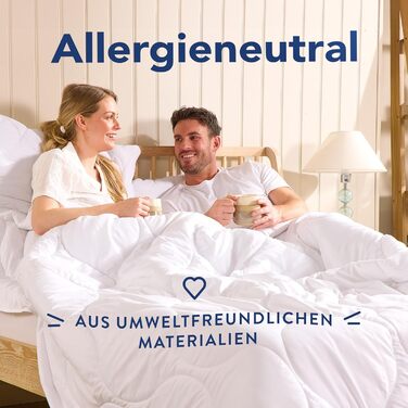 Ковдра John Cotton New Way 200x220: дихаюча, для алергіків, сертифікат Oeko-Test | Ковдра 200x220 см | Підходить для весни та осені