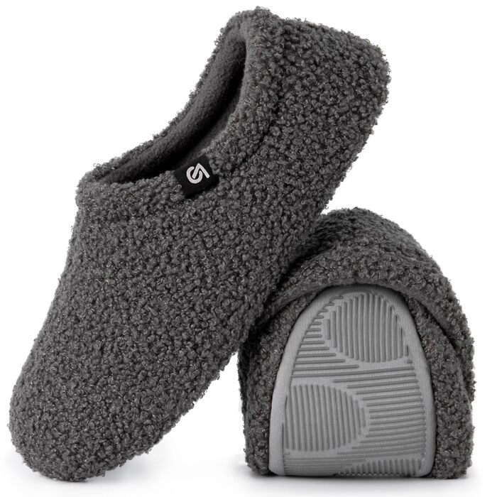 Жіночі домашні капці VeraCosy з фетру та ефектом пам'яті (Memory Foam), закрита п'ята, утеплені флісом