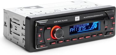 Автомобільна магнітола JBL Celebrity 100 Bluetooth, 1 DIN, 4x50Вт, без CD, FM-радіо, USB, SD, AUX, знімна панель, гучний зв'язок, Harman Kardon