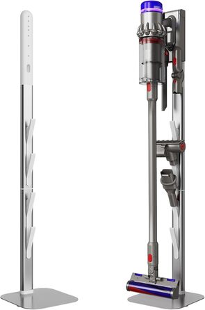 MOOPHY Vacuum Stand Holder Storage Station Compatible with Dyson V7 V8 V10 V11 V12 V15 G5 SV18 SV21, compatible with Dyson cordless vacuum cleaners