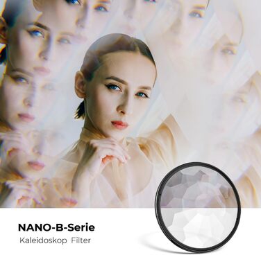 Фільтр-призма Kaleidoscope K&F Concept Nano-B Serie 67mm, ефектний фільтр для фотографії