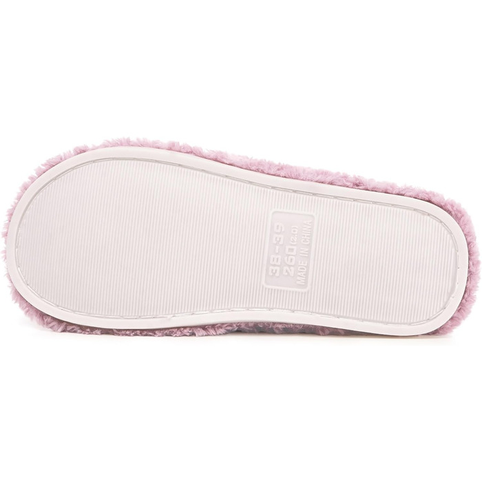 Домашні тапочки Dokela для жінок та чоловіків: м'які, з меморі-піною, з штучного хутра, антиковзкі, 38/39 EU, фіолетовий