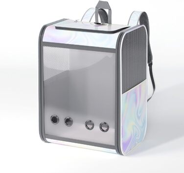 Рюкзак-переноска для котів та собак SWIHELP, безпечний, для подорожей (кольоровий)