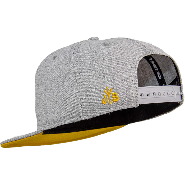 Кепка бейсболка Jumping Bird • Унісекс • Знімний козирок • Легка, легко миється • Однорозмірний (світло-сірий)