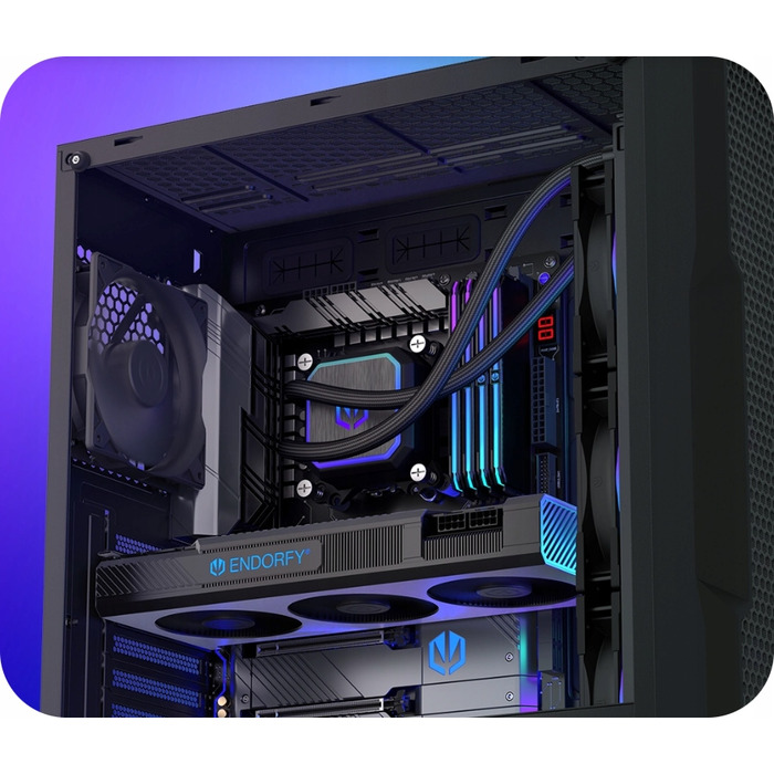 Рідинне охолодження Endorfy Navis F360 ARGB AIO 3x120mm Fluctus ARGB