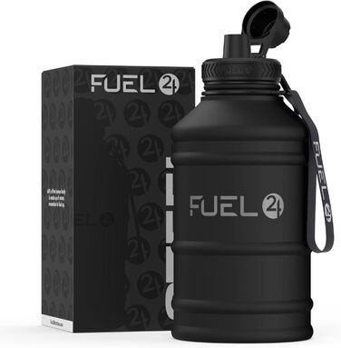Extra Stark Stainless Steel Water Bottle Metal 1.3L & 2.2L - Leak-Proof & BPA-Free Stainless Steel Water Bottle - Robust Water Bottle Gym, Sports Stainless Steel Water Jug Bottle For Adults