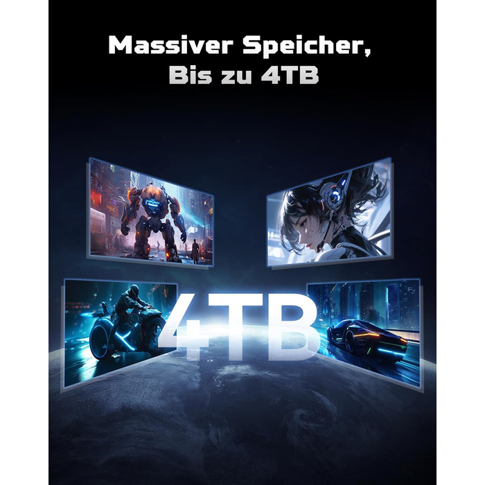 SSD Acer Predator GM6 1TB M.2 NVMe PCIe 4.0 - Швидкий накопичувач для ігор та ПК