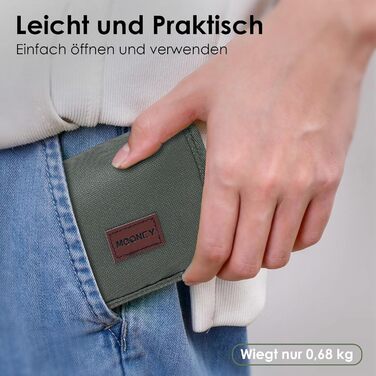 Складний туристичний стільчик MOONCY, 33x26,5x32 см, 120 кг, для кемпінгу, риболовлі, зеленого кольору