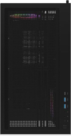 Thermaltake View 270 Plus WS TG ARGB: Корпус ПК Midi-Tower з темперованим склом, деревом, 3 вентилятори ARGB, USB-C, підтримка радіатора 360мм, чорний