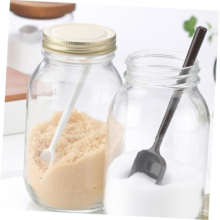 LIFKOME 4-Piece Kitchen Utensil Liquid Mixing Rod Measuring Cup for Liquids Milk Powder Spoon Nested Measuring Cups Vintage Measuring Spoon Stirring Stick Salt Spoon Baby
