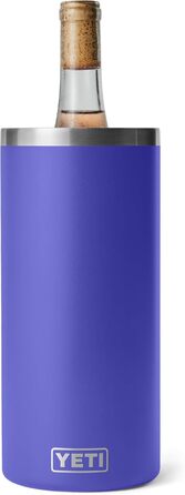 YETI Rambler Wine Chiller - Stainless Steel Insulated Wine Cooler (Ultra Marine Violet)
