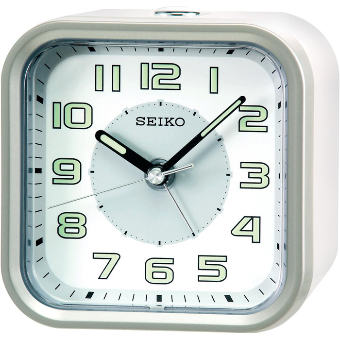 Seiko Alarm Clock with Sweeping Second Hand