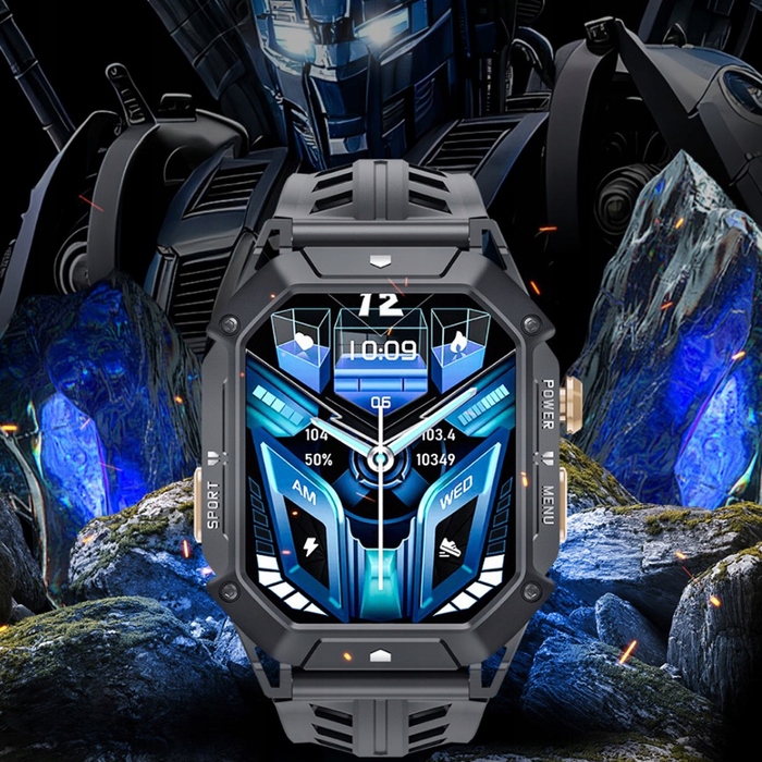 Чоловічий смартгодинник Smart-Trend F249B, чорний