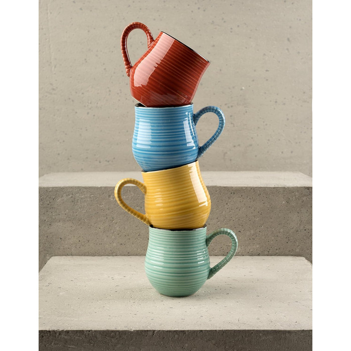 La Cafetière Brights Espresso Cups, Set of 4, 65 ml