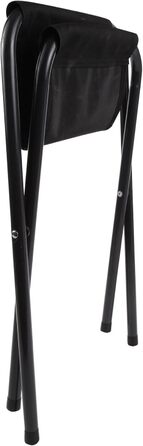 Складаний стільчик Regatta Neu Schwarz - легкий, для кемпінгу та піших прогулянок, чорний/сірий