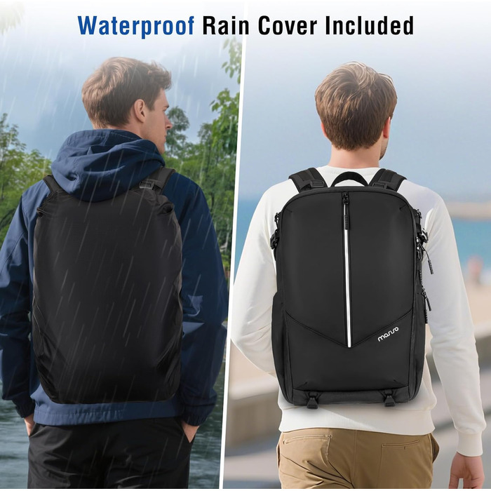 MOSISO Рюкзак для фотокамери, водонепроникний, для Canon/Nikon/Sony, з відділенням для ноутбука 16