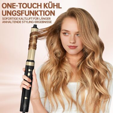 Webeauty Airstyler 7-в-1: Фен-щітка, плойка, випрямляч, 110000 об/хв, 25 м/с, 500 млн негативних іонів