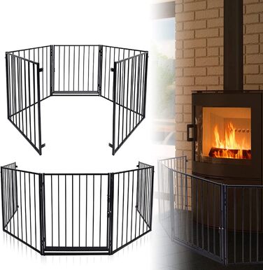 Клітка для собак, цуценят, гризунів та кроликів, металева, розкладна, з дверцятами (310 x 2,5 x 75 см)