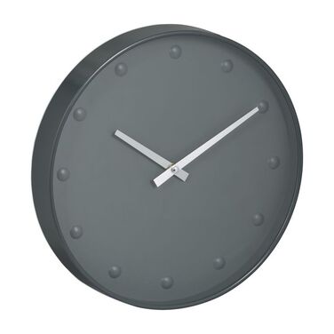 Relaxdays Gray Wall Clock