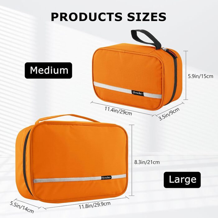 Висувна унітазна щітка для туалету, водонепроникна, портативна, для чоловіків та жінок (S-помаранчевий, S)