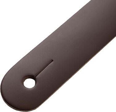 Гітарний ремінь Levy's Leathers Amped Series з натуральної шкіри (Колір: Коричневий / Кремовий)