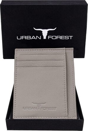 Картхолдер чоловічий URBAN FOREST Chris Nappa Sand мінімалістичний шкіряний