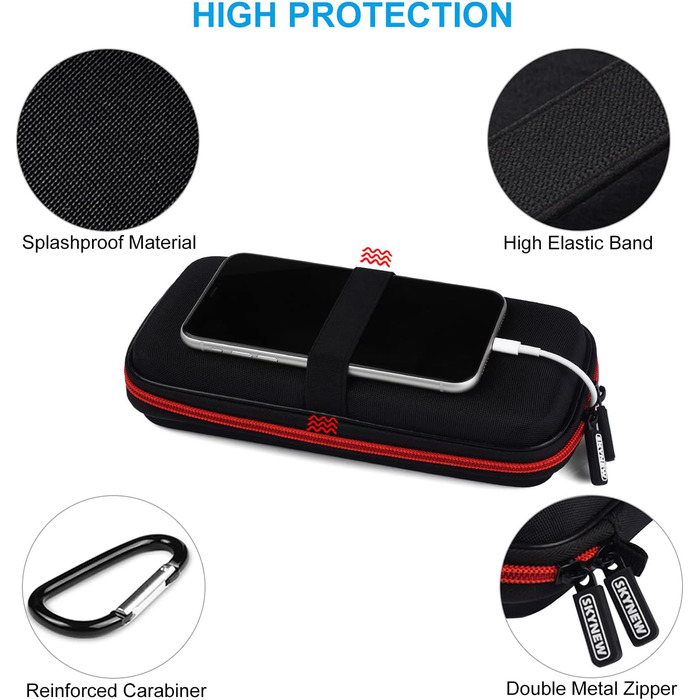 Захисний кейс-сумка Eva Hart для повербанків Anker PowerCore, EasyAcc, Charmast, SKYNEW (23x11x5 см)