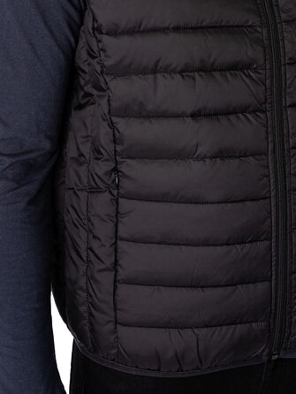 Жилет чоловічий Ellesse Bardy, чорний, розмір L - теплий безрукавник для активного відпочинку