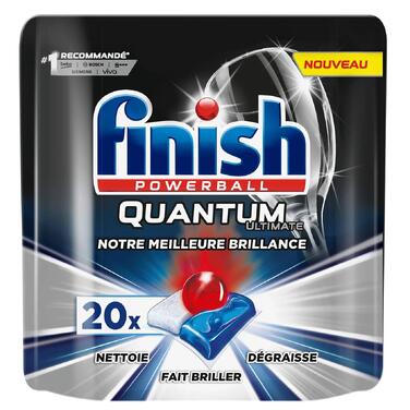 Таблетки для посудомийної машини Finish Powerball Quantum Ultimate, 20 шт