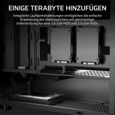 Корпус для ПК Corsair 3200D RS Mid-Tower ATX, чорний