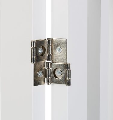 Захисне ворота для собак Relaxdays, самостійно встановлюється, 60 x 204 см, MDF, складане, білий