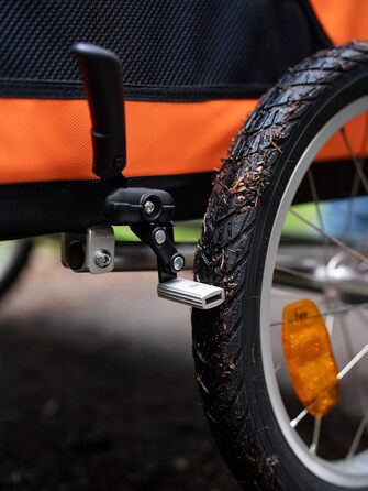 TrendPet DogBus S - Підвісний велосипедний причіп для собак з алюмінію, для малих та середніх собак