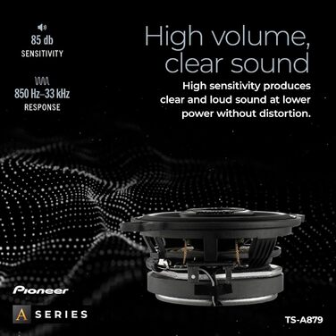 Автомобільна акустика Pioneer TS-A879, 3.5