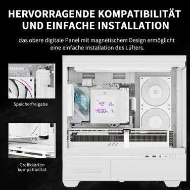 Кулер для процесора Thermalright Phantom Spirit 120 EVO (White), 7 теплових трубок, 2 PWM вентилятори, 2150 RPM, сумісність з AMD AM4/AM5 та Intel LGA 115X/1200/1700/1851/20XX