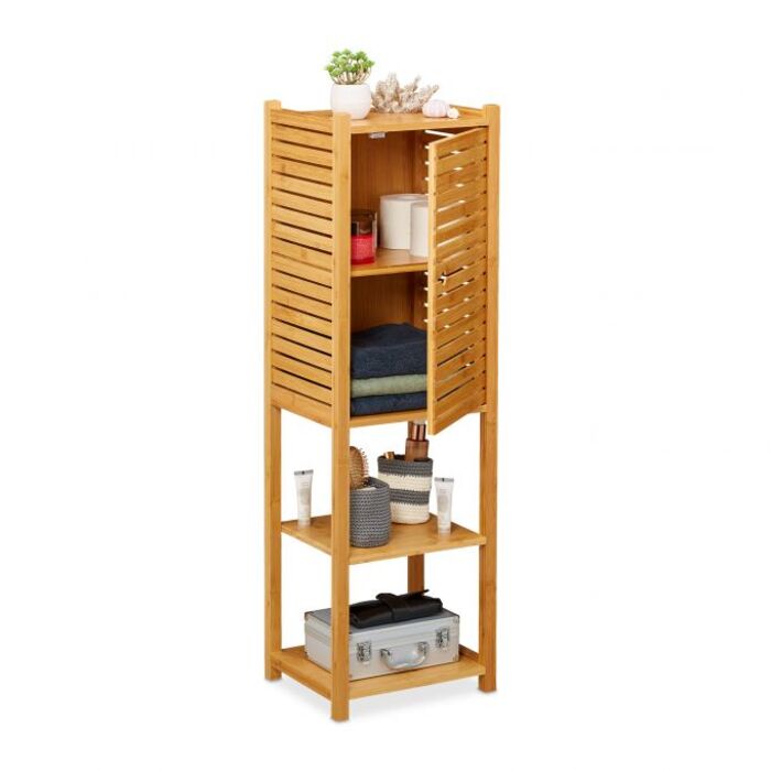 Relaxdays Bamboo Birdcage with Door