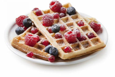 Вафельниця Mozano Smart 1500W, чорна (на 2 великі вафлі)