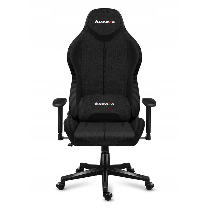 Ігрове крісло Huzaro Force 7.9 Black Mesh, тканина, чорне