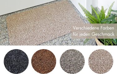 Килимок для порогу Samson Türmatte: миючий, антиковзкий, 40x60 см, бежевий