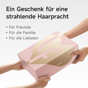 Фен Laifen з магнітною насадкою, 200 млн негативних іонів, 110 000 об/хв, Rosé Gold (Swift Premium)