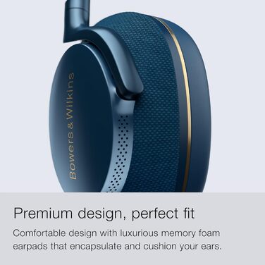 Навушники Bowers & Wilkins PX7 S2 Bluetooth з активним шумозаглушенням, бездротові, Qualcomm aptX™ Adaptive, швидка зарядка, 30 годин роботи, 6 мікрофонів