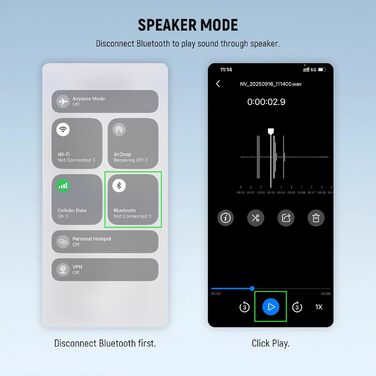 NEEWER Бездротовий петличний мікрофон KM23B: 48kHz/24Bit, 8 годин роботи, шумозаглушення, USB-C, сумісний з DJI, Insta360, iPhone, Android, PC