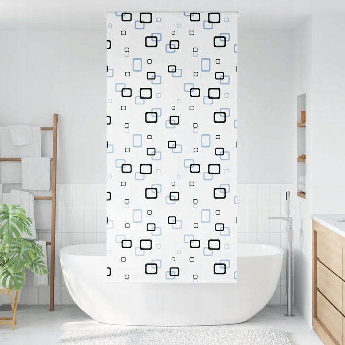 Текстильна штора для душу vidaXL, 100 x 240 см