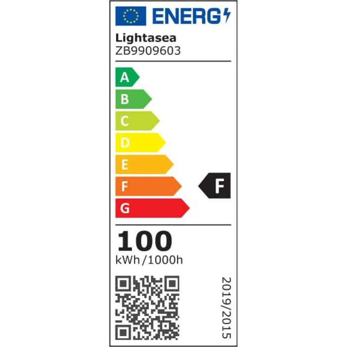 Світлодіодний прожектор Lightasea 100 Вт з датчиком руху, 10000 Лм, IP66, холодне біле світло 6500K, пульт ДУ, для вулиці, саду, гаража