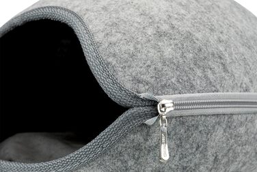 Куделя для котів Trixie Luna, з фетру, 40x24x46 см, світло-сіра