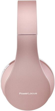 Бездротові навушники PowerLocus Over Ear Bluetooth з мікрофоном (Rose Gold)