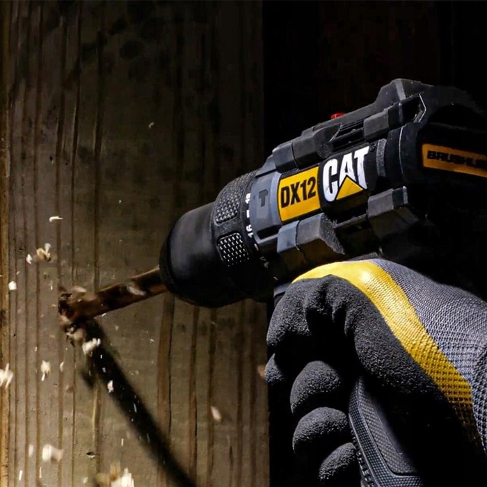 Безщітковий ударний дриль-шурупокрут CAT DX12 18V 65Nm
