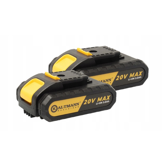 Акумуляторний шуруповерт Kaltmann 20 В, 2x 2,0 Аг, 24 Нм, у кейсі