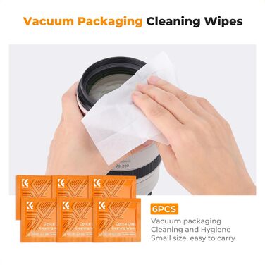 Набір для чищення DSLR-камер та чутливої електроніки K&F Concept 15-в-1: об'єктив, фільтри, смартфони